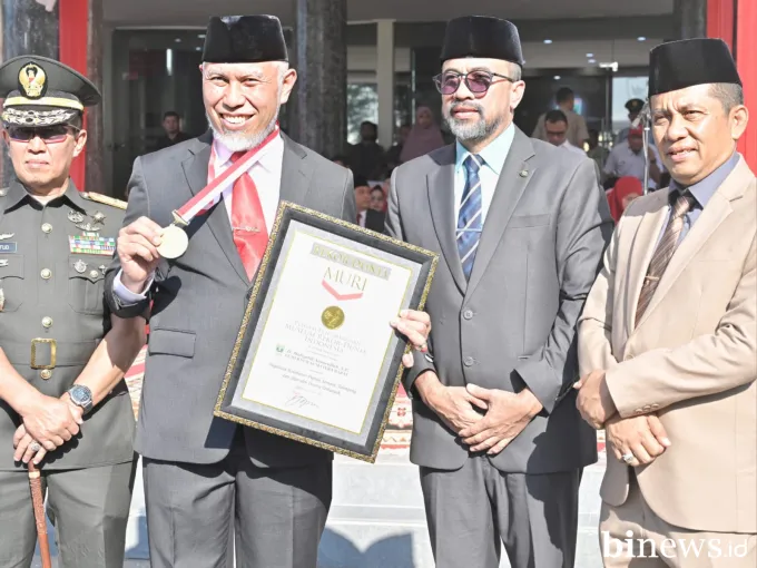 Gubernur Pimpin Upacara Harkitnas Ke-117 Tahun 2025 Tingkat Provinsi Sumbar