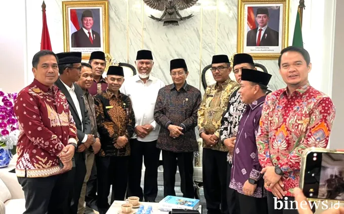 Gubernur Temui Menag Usulkan Sumbar Tuan Rumah Rakernas Asrama Haji