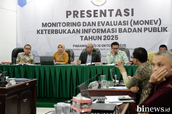 Ikuti Tahapan Monev 2025, Bukti Komitmen Sekretariat DPRD Sumbar pada Keterbukaan...