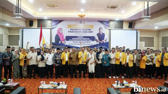 Iluni Pascasarjana UNP 2025--2030 Resmi Dilantik, Dorong Peran Alumni dalam Pembangunan...
