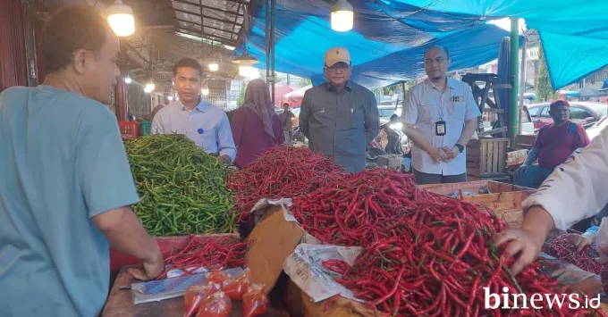 Inflasi Sumbar Oktober 2025 Capai 0,40 Persen, Dipicu Kenaikan Harga Cabai Merah dan Emas