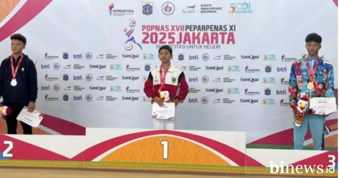 Irfanda Gussalim Raih Emas, Tim Senam Sumbar Raih 4 Medali di Popnas 2025 Jakarta