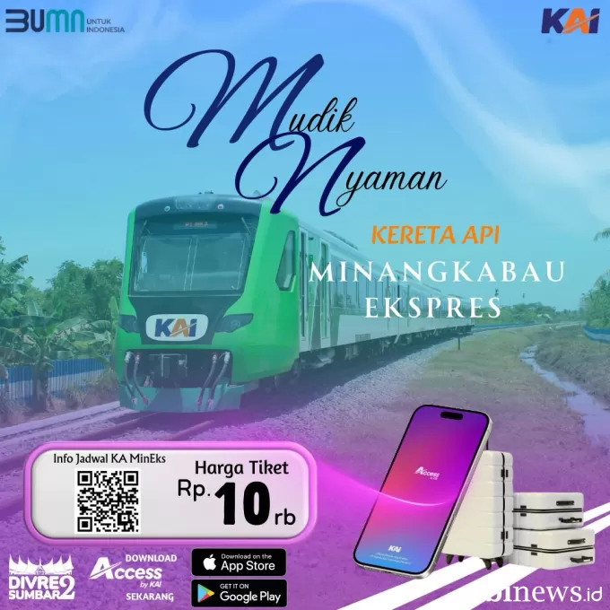 KAI Divre II Sumbar Himbau Penumpang Tidak Mengenakan Perhiasan Mencolok Selama Perjalanan