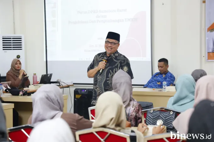 Ketua DPRD Sumbar Dorong  Pelaku UMKM Berpikir Mandiri dan Berorientasi Ekonomi