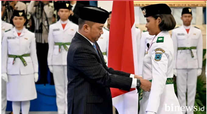 Kisah Perjuangan Para Pelajar yang Dikukuhkan Sebagai Paskibraka Nasional