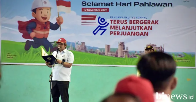 Kobarkan Semangat Perjuangan, PT Semen Padang Peringati Hari Pahlawan
