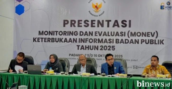 Komisi Informasi Sumbar Catat Rekor, 101 Badan Publik Berstatus Informatif