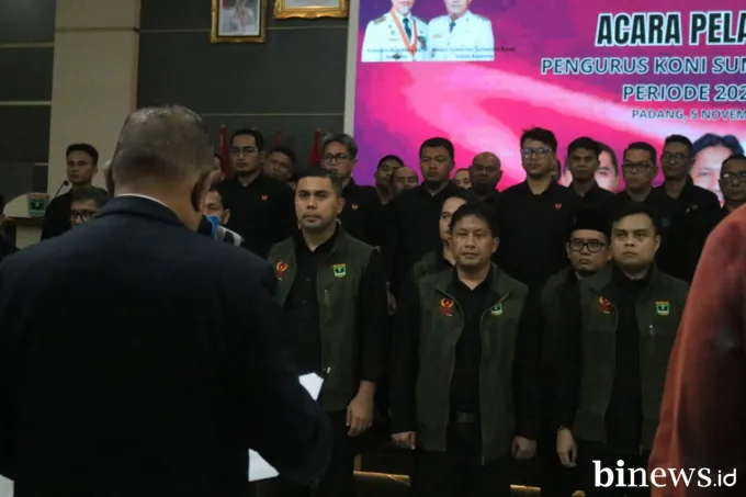KONI Sumbar Fokus Kawal Bonus Atlet dan Persiapan Porprov 2026