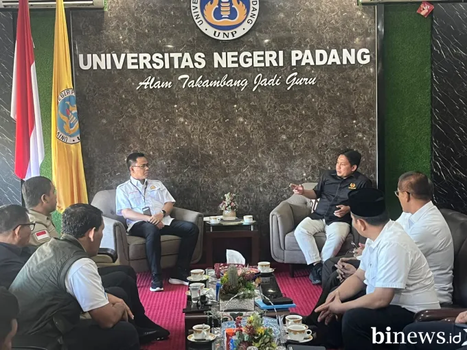 KONI Sumbar Sambangi UNP, Bahas Kerja Sama Strategis Majukan Olahraga Ranah Minang
