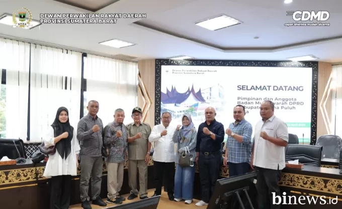 Konsultasi Renja, Bamus DPRD Limapuluh Kota Kunjungi DPRD Sumbar