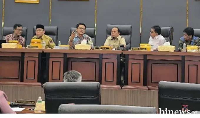 KPK Datangi DPRD Kota Padang terkait Realisasi Dana Pokir