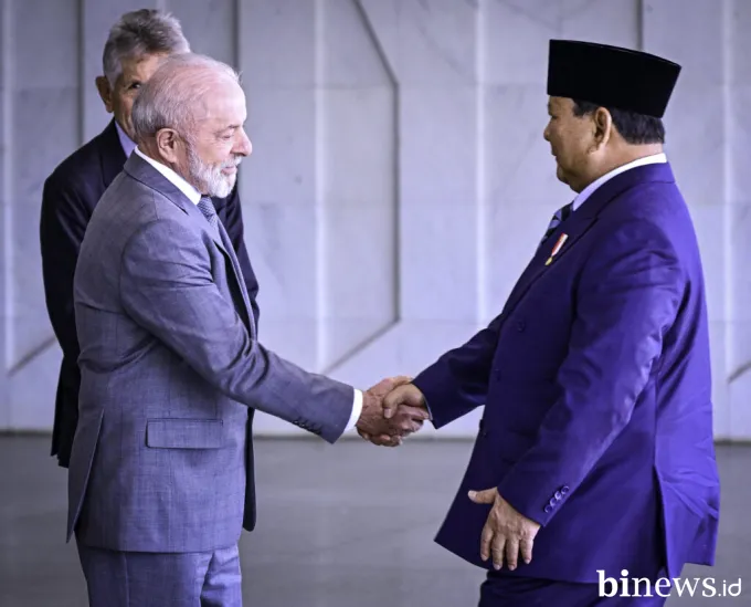 Langkah Perdana di Brasil: Prabowo Disambut Meriah di Istana Planalto