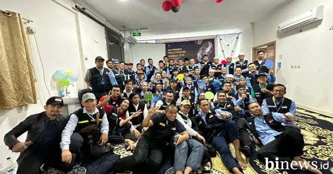 Kepulangan kelompok terbang (Kloter) KJT 28 ke tanah air...