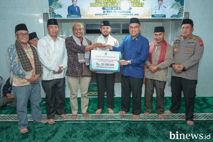 Lewat Safari Ramadan di Agam, Sekdaprov Sumbar Ajak Perkuat SDM Menuju 2045