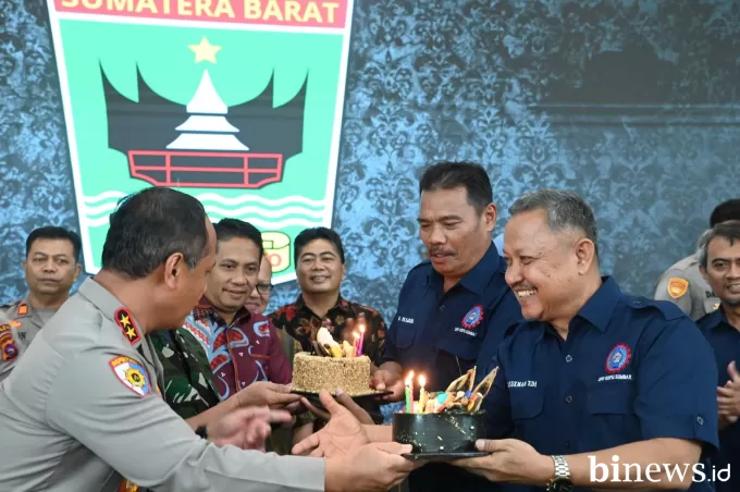 May Day Penuh Kejutan: Kapolda Sumbar Rayakan Ulang Tahun KSPSI