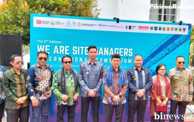 Menteri Kebudayaan Buka Simposium Internasional We Are Site Managers di Sawahlunto