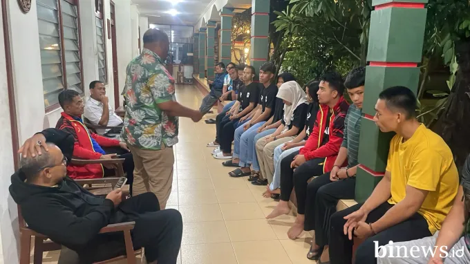 Menuju Delapan Emas, KONI Sumbar Suntik Semangat Tim Karate dan Wushu di PON Beladiri II
