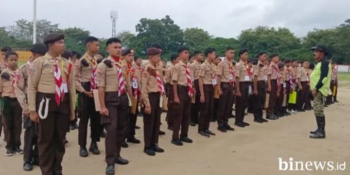 Menuju Jambore Nasional 2026, Ratusan Pramuka Penggalang Kabupaten Solok Ikuti Seleksi