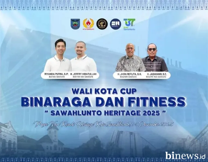 Meriahkan HJK Ke-137, Sabtu Besok, Pemko Sawahlunto Gelar Kejuaraan Binaraga Walikota Cup...
