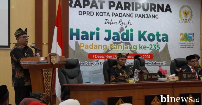 Momentum HJK 235: Pemerintah Kota Padang Panjang Fokus Pemulihan Pascabencana