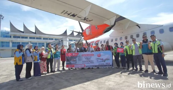Mulai 24 Desember 2025, Wings Air Terbang Langsung dari Padang ke Gunung Sitoli
