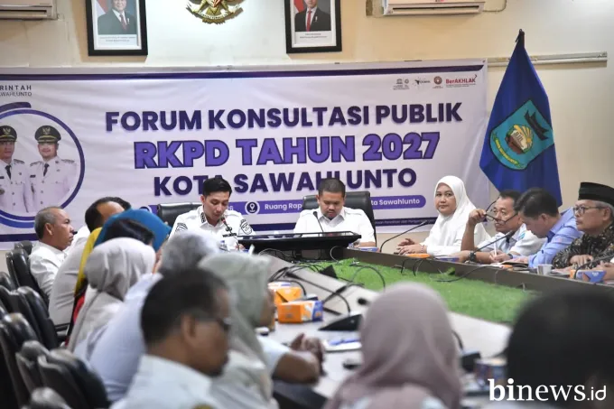 Musrenbang RKPD Sawahlunto Dibuka, Wali Kota Riyanda Tekankan Usulan Harus Berbasis...