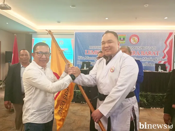 Nanda Satria Jadi Ketua Lemkari Sumbar 2025-2030