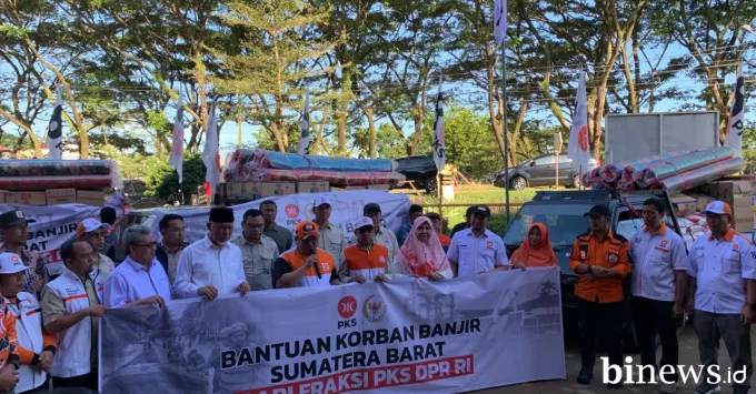 Nevi Zuairina dan Sekjen PKS Tinjau Langsung Lokasi Bencana di Sumbar, Salurkan Bantuan...