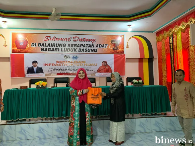Nevi Zuairina Dorong Pembangunan Infrastruktur Hijau Lewat IPAL Domestik di Agam