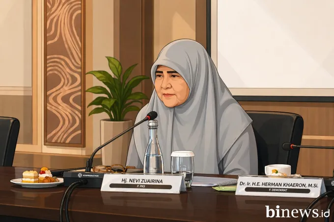 Nevi Zuairina Dukung Rekrutmen 30 Ribu Tenaga Kopdes Merah Putih, Dorong Jadi Motor...