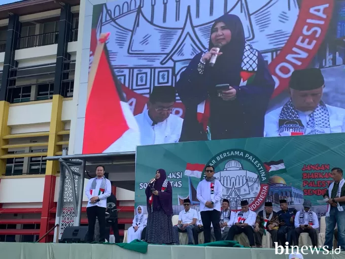 Nevi Zuairina Minta Dunia Jangan Bungkam, Mari Dukung Kemerdekaan Palestina