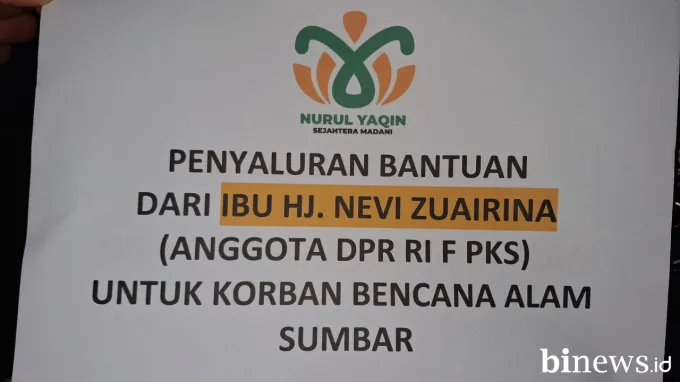 Nevi Zuairina Salurkan Bantuan untuk Korban Bencana Alam di Nagari Balingka Agam