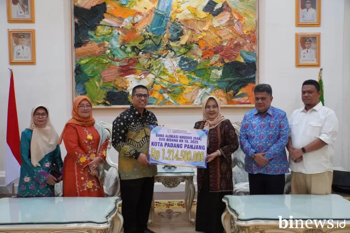 Padang Panjang Terima DAK Rp1,2 M dari BKKBN
