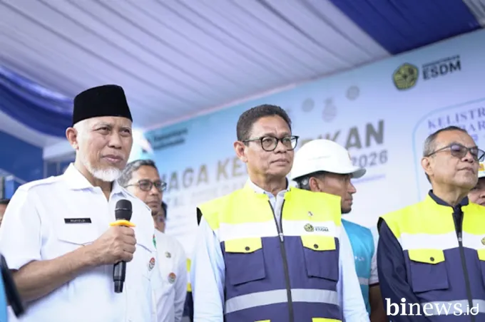 Pastikan Energi Aman Jelang Nataru, Gubernur Sumbar Dampingi Wamen ESDM Tinjau Kesiapan...