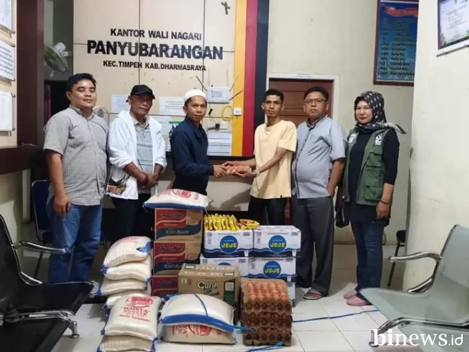 Pemda Dharmasraya Salurkan Bantuan untuk Korban Banjir, Total Rp 302 Juta Lebih