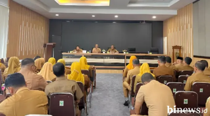 Pemerintah Kabupaten Solok Gelar Rapat Persiapan HUT RI Ke -- 80