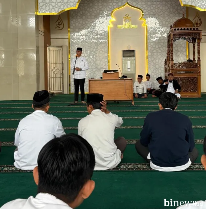 Pemkab Solok Peringati Isra' Mi'raj Nabi Muhammad SAW 1447 H di Masjid Darussalam Islamic...
