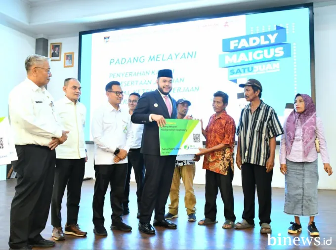 Pemko Padang Lindungi 3.000 Pekerja Rentan melalui Program BPJS Ketenagakerjaan Gratis