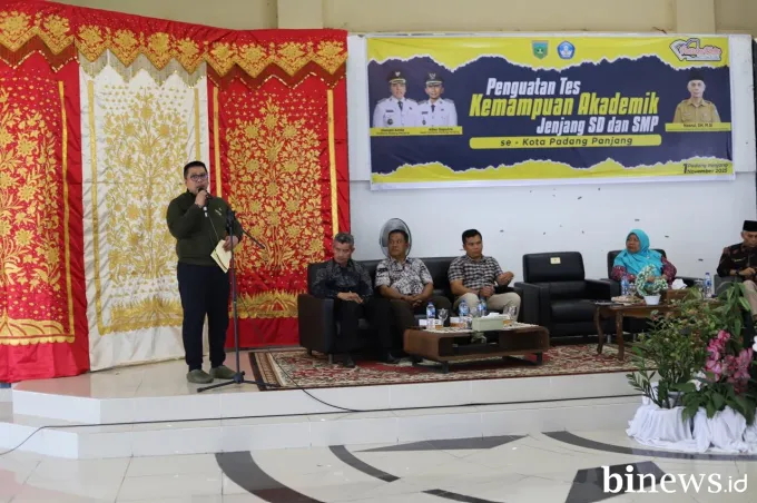 Pemko Padang Panjang Tegaskan Komitmen Tingkatkan Mutu Pendidikan Lewat Penguatan TKA