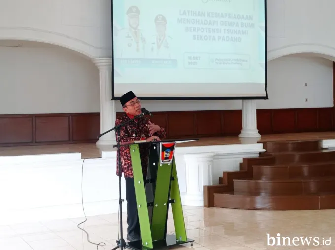 Pemko Padang Siap Gelar Drill Tsunami, Wujudkan Kota Tangguh Bencana