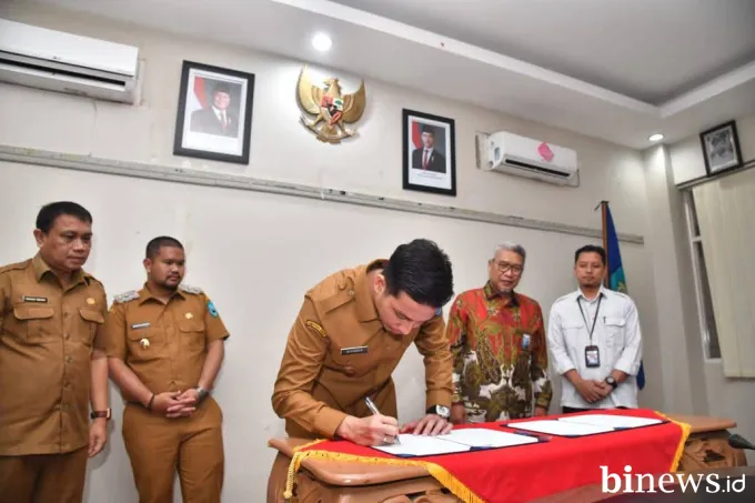 Pemko Sawahlunto dan BPKP Sumbar Teken MoU Penguatan Pengendalian Korupsi