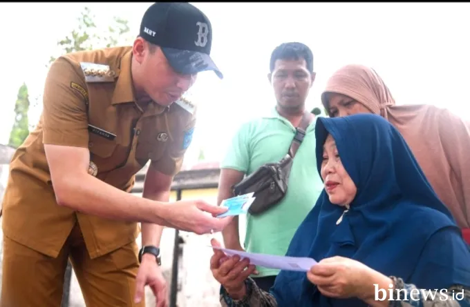 Pemko Sawahlunto Tanggap Bantu Pencatatan Kartu Identitas Korban Kebakaran di Santur