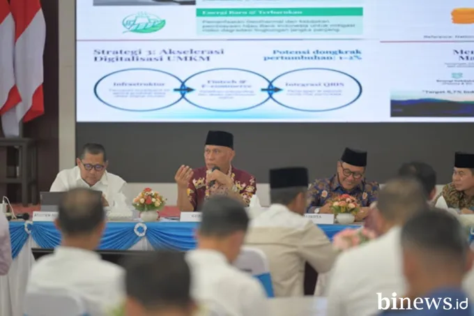 Pemprov Sumbar dan Pemko Bukittinggi Sinkronkan Program Strategis Pembangunan