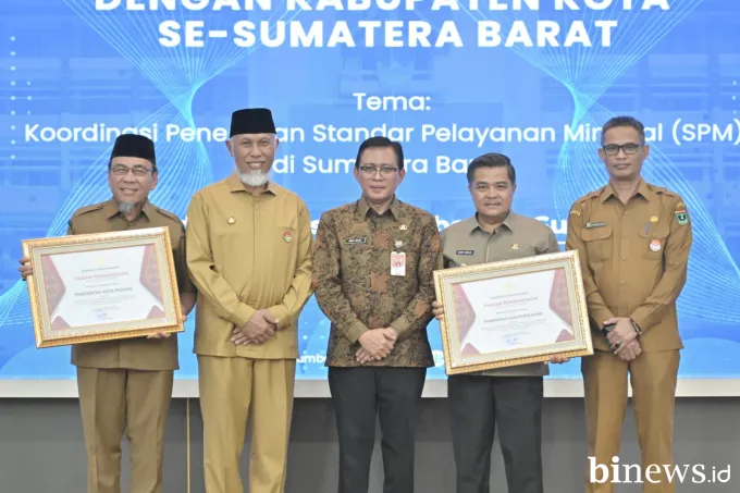 Pemprov Sumbar Perkuat Komitmen Layanan Dasar Melalui Rakor SPM