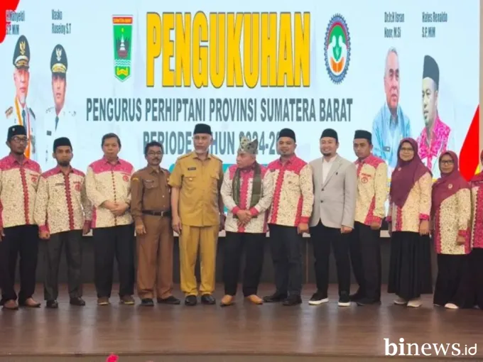 Perhiptani Sumbar Dikukuhkan, Rahmat Saleh Harapkan Jadi Garda Terdepan