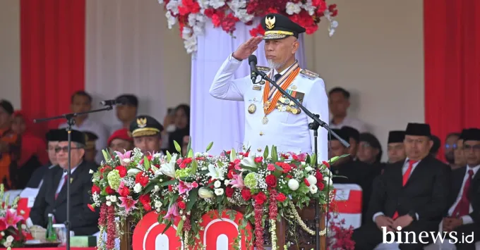 Peringatan HUT ke-80 RI di Sumbar: Gubernur Mahyeldi Ajak Masyarakat Kokohkan Persatuan...