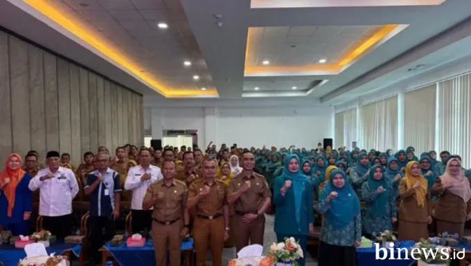 Perkuat Sinergi Kesejahteraan Keluarga, TP-PKK Solok Gelar Rakor Posyandu 2026