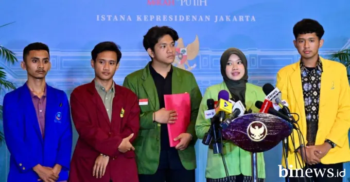 Perwakilan Mahasiswa Apresiasi Kesempatan Dialog dengan Pemerintah di Istana Negara