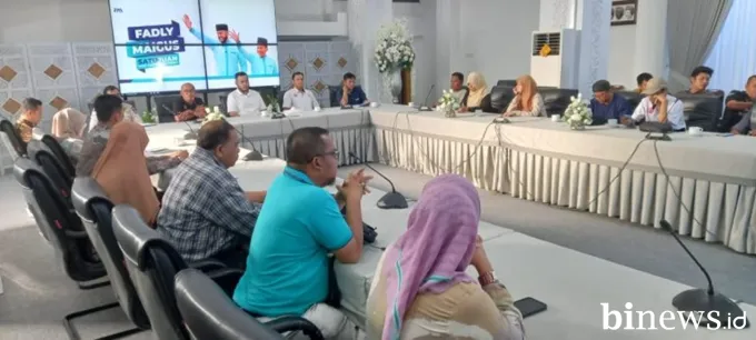 PJKIP Temui Wali Kota, Fadly Tegaskan Keterbukaan Pembangunan