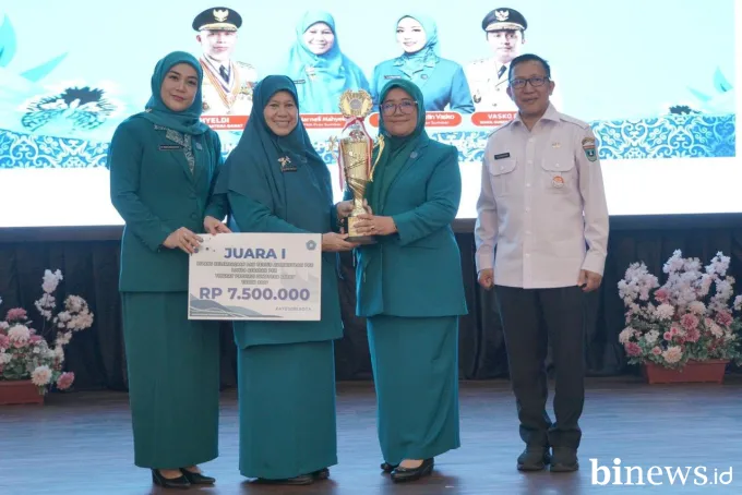 PKK Padang Panjang Torehkan Prestasi Gemilang di Ajang PKK Sumbar 2025